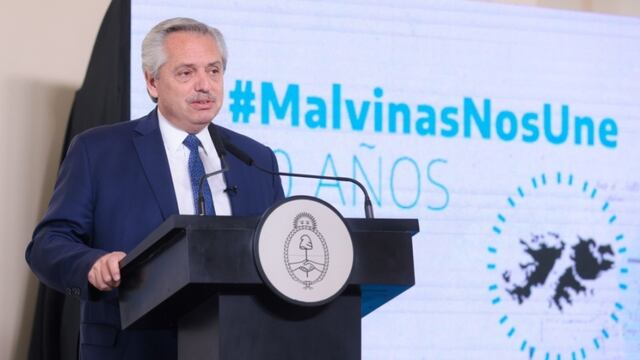 Alberto Fernández se refirió a la soberanía argentina sobre las Islas Malvinas.