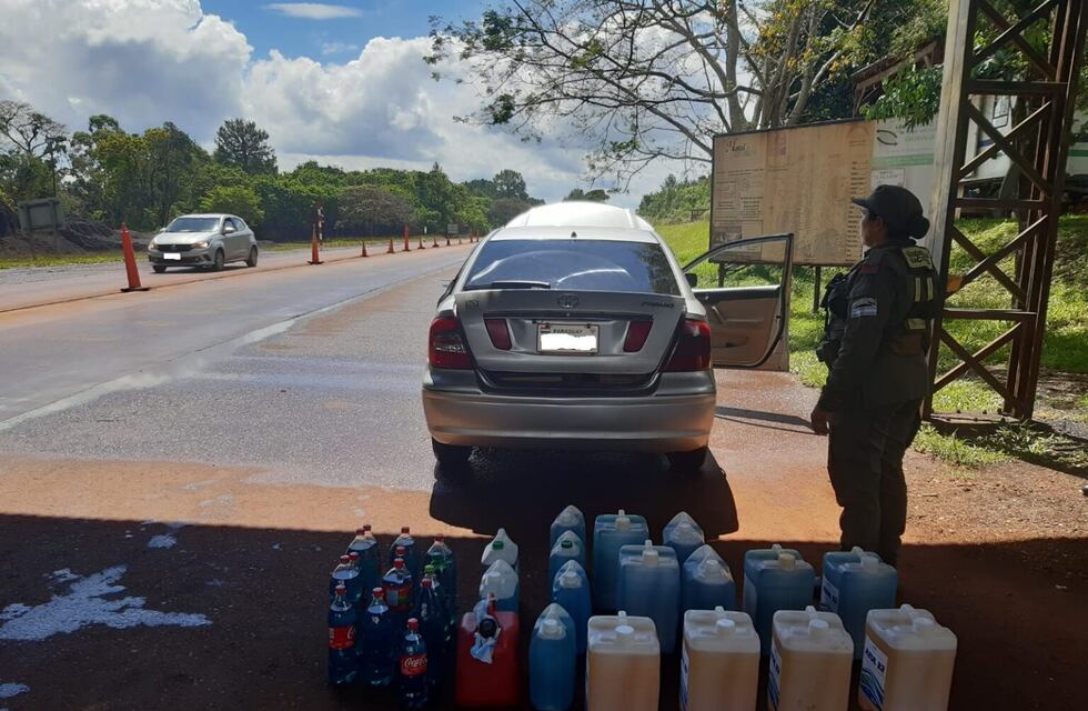 Puerto Libertad: secuestran contrabando de combustible