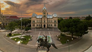 Plaza San Martín Tres Arroyos (foto: Marianela Hut)