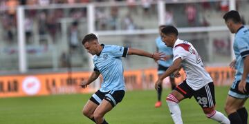 Belgrano recibió a River en el estadio Mario Alberto Kempes por la segunda fecha de la Liga Profesional