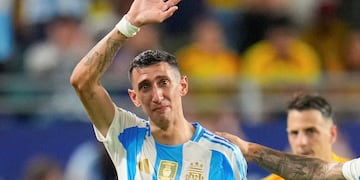 El jugador de Benfica se retiró con la camiseta albiceleste en la final de la Copa América 2024.
