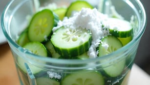 Por qué licuar rodajas de pepino con bicarbonato de sodio: para qué sirve la preparación