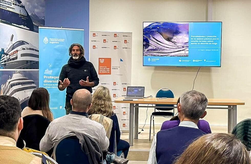 Se realizó el Taller de desarrollo y fortalecimiento de la red de varamientos de fauna marina en Tierra del Fuego