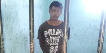 David Alfredo Burli, detenido por la violación de la mujer en Albardón. Diario de Cuyo.