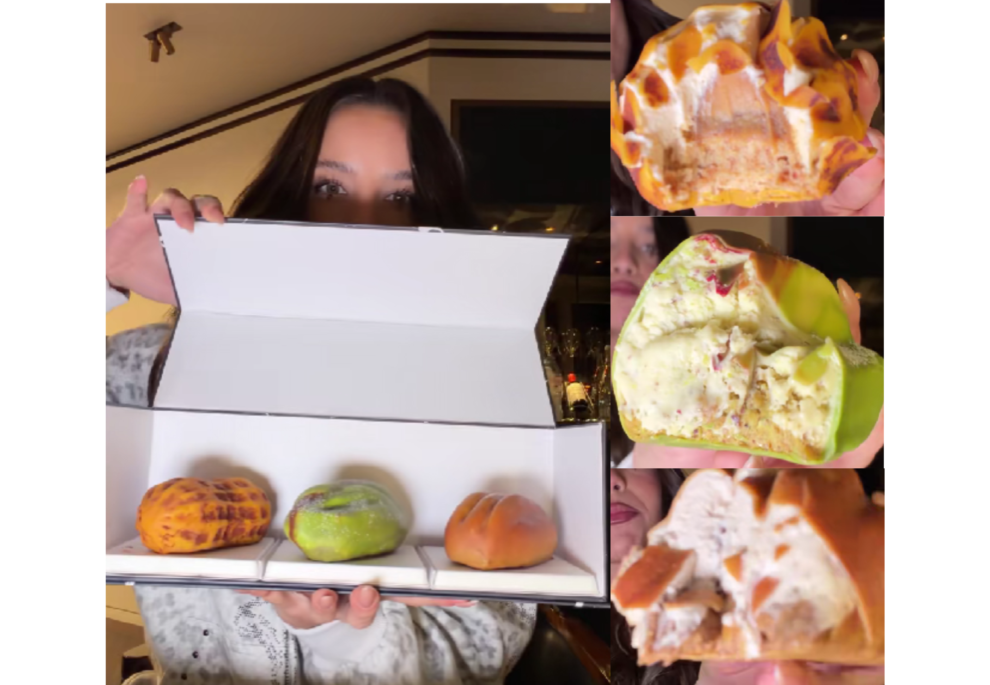 Opciones de frutos secos.
