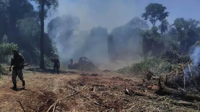 La llegada de lluvia mejora la situación de los incendios en la Reserva Yabotí