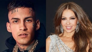 El polémico homenaje de L-Gante a Thalia que eliminaron de YouTube