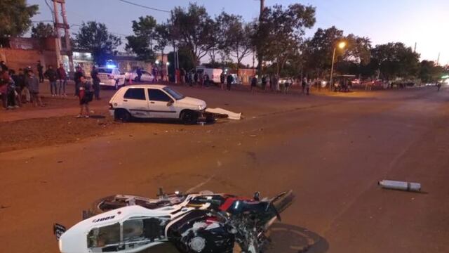 Siniestro vial: falleció un motociclista tras impactar con un auto en Posadas