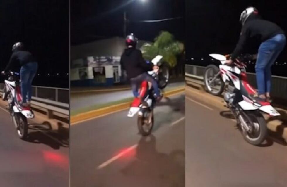 Inconciencia al volante: hacían “willy” y viralizaron las imágenes en Posadas