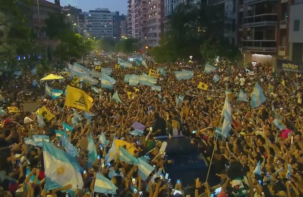 Milei en Córdoba: ¿cuántas personas fueron al cierre de campaña en el Buen Pastor?