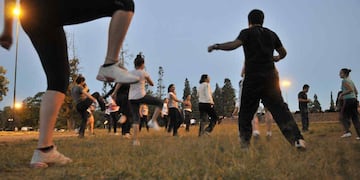 ACTIVIDAD FÍSICA. El Ministerio de Salud nacional recomienda hacerla de forma diaria (Ramiro Pereyra/Archivo).