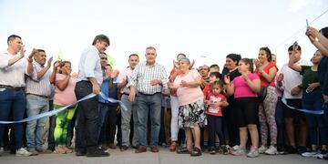 Jaldo inauguró obras en Aguilares