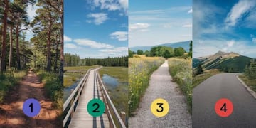 Cada camino determina una motivación.
