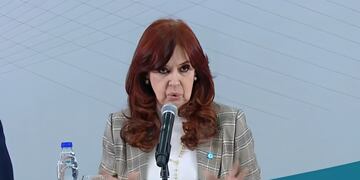 Cristina Kirchner volvió a cargar contra Milei. Foto: Captura de video