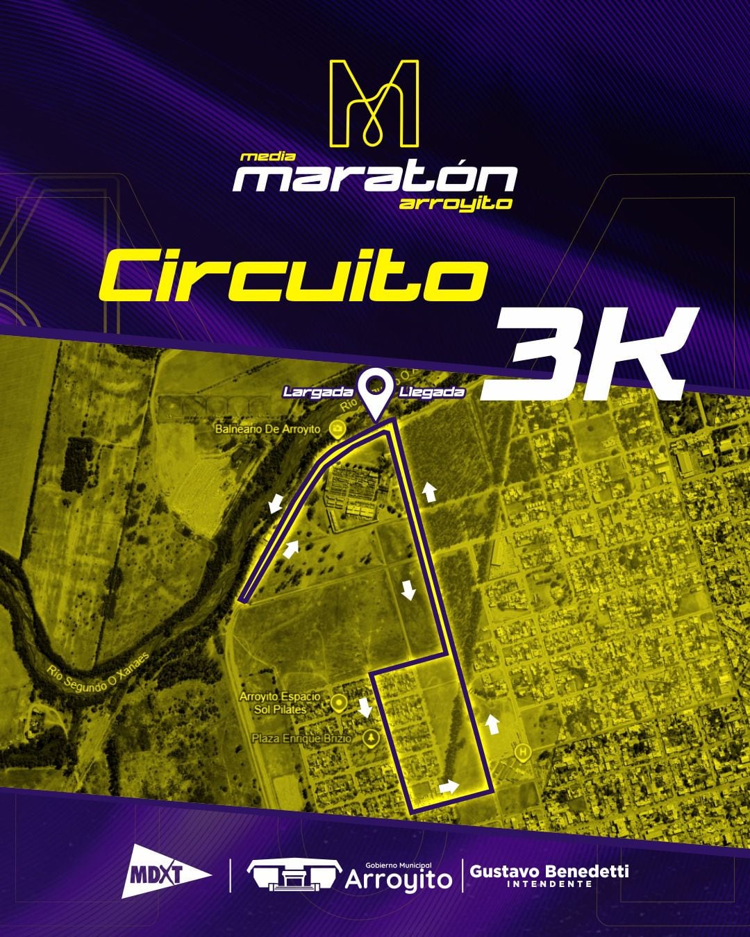 La Media Maratón de Arroyito ya cuenta con más de 350 atletas