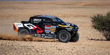 El sudafricano Henk Lategan (Toyota) recuperó la punta en Coches en el Dakar 2025.