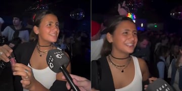 Uma Granata sorprendida en un boliche