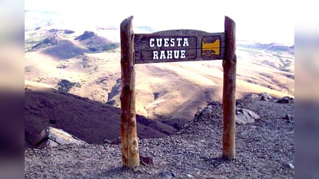 Las impactantes imágenes de Cuesta del Rahue en Neuquén.