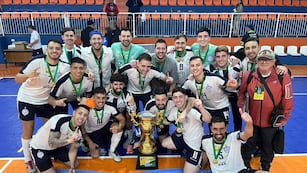 El Burrero, escribió su máximo capitulo de oro en Brasil: campeón del mundo. Histórico. / Gentileza.
