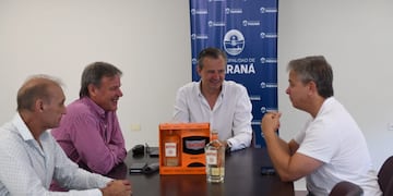 La empresa Gin Heredero se radicó en el Parque Industrial.