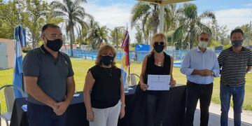 Primer aporte provincial al CEF N° 56 de Frontera