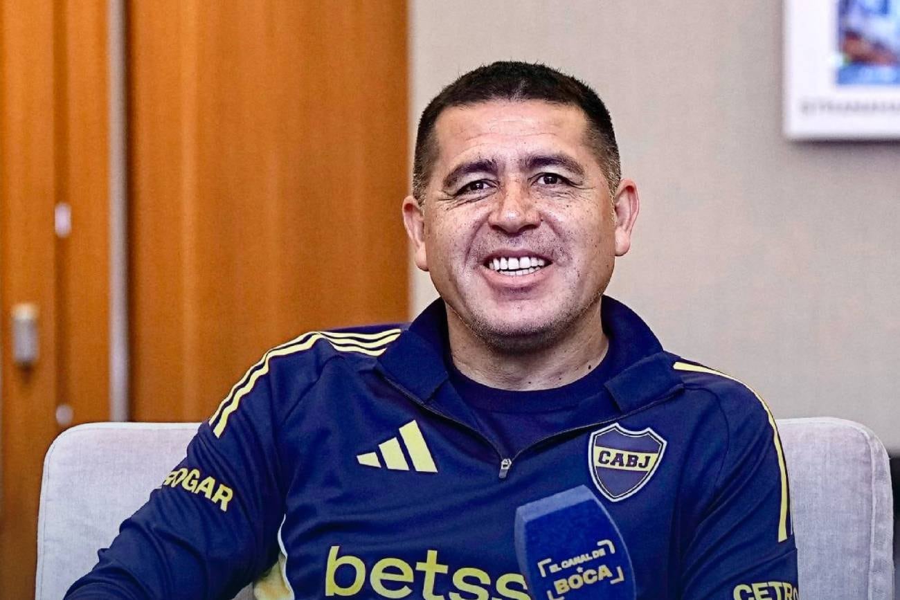 Riquelme habló en El Canal de Boca (Prensa)