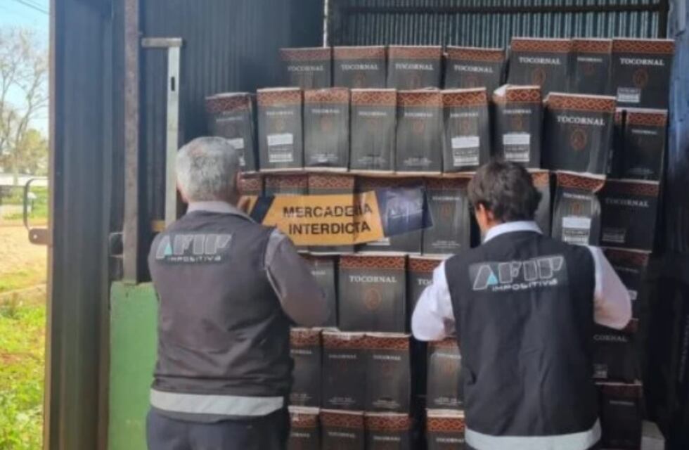 Bernardo de Irigoyen: incautan botellas de vino