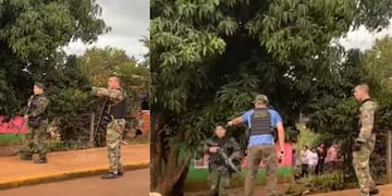 Operativo de Prefectura causó tensión en un barrio de Puerto Piray.