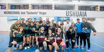 Ushuaia realizó su segunda edición del torneo de voley mixto
