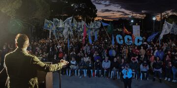 Así fueron los festejos en Tandil el 17 de octubre.