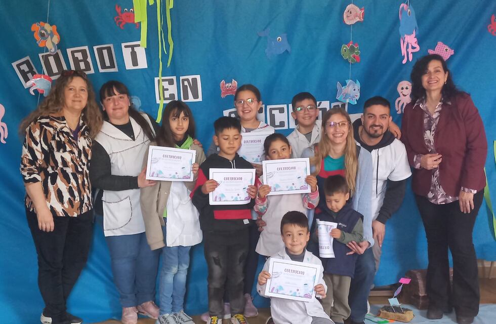 Alumnos de la escuela de Fronterita llegaron al nivel provincial en una Feria de Ciencias