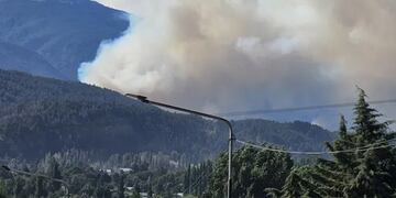 Llegó la lluvia a El Bolsón tras once días de combatir el fuego. (Municipalidad de El Bolsón)