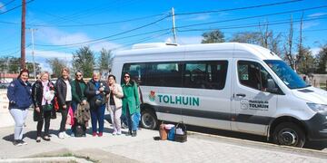 El Municipio de Tolhuin acompañó el mes de  Mes de la Lucha contra el Cáncer de Mama