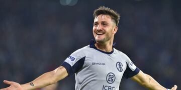 Otra vez, Francisco Pizzini con la boca llena de gol para que Talleres empiece ganando.