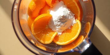 Por qué licuar cáscaras de mandarina con bicarbonato: para qué sirve la preparación