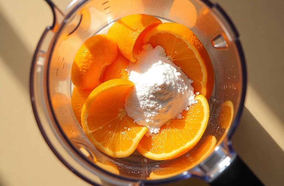 Por qué licuar cáscaras de mandarina con bicarbonato: para qué sirve la preparación