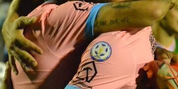 Antú Hernández fue el primer refuerzo en llegar a Racing y pudo jugar casi un año después.