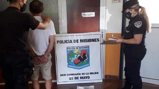Un hombre fue detenido por apuñalar a su pareja en 25 de Mayo.