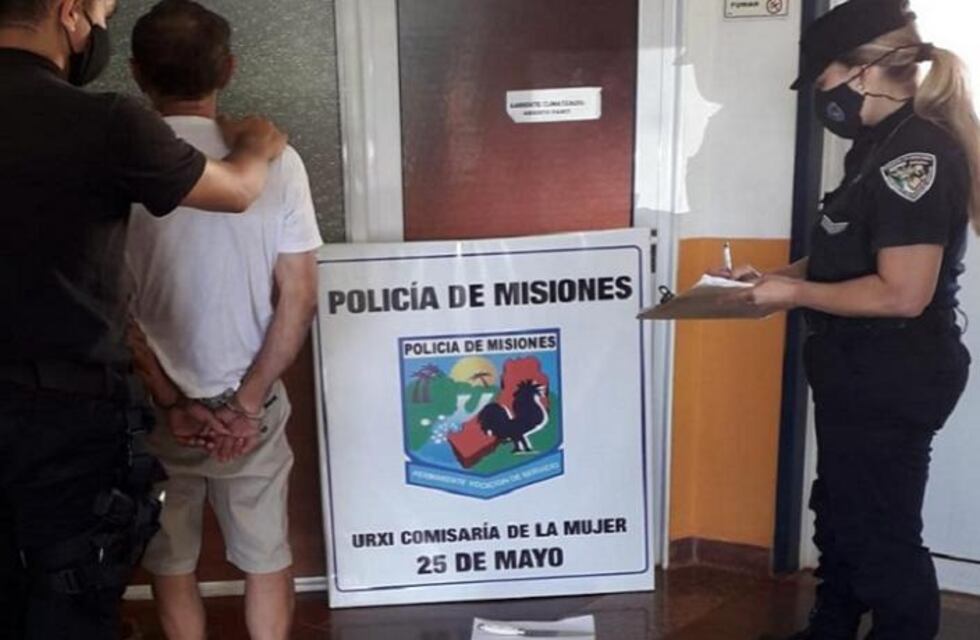 Un hombre fue detenido por apuñalar a su pareja en 25 de Mayo