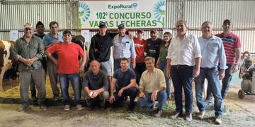 La Cabaña La Luisa se quedó con el 102° Concurso lechero de la ExpoRural de Rafaela