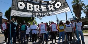Cortes de tránsito en la Ciudad de Mendoza por manifestación del Polo Obrero