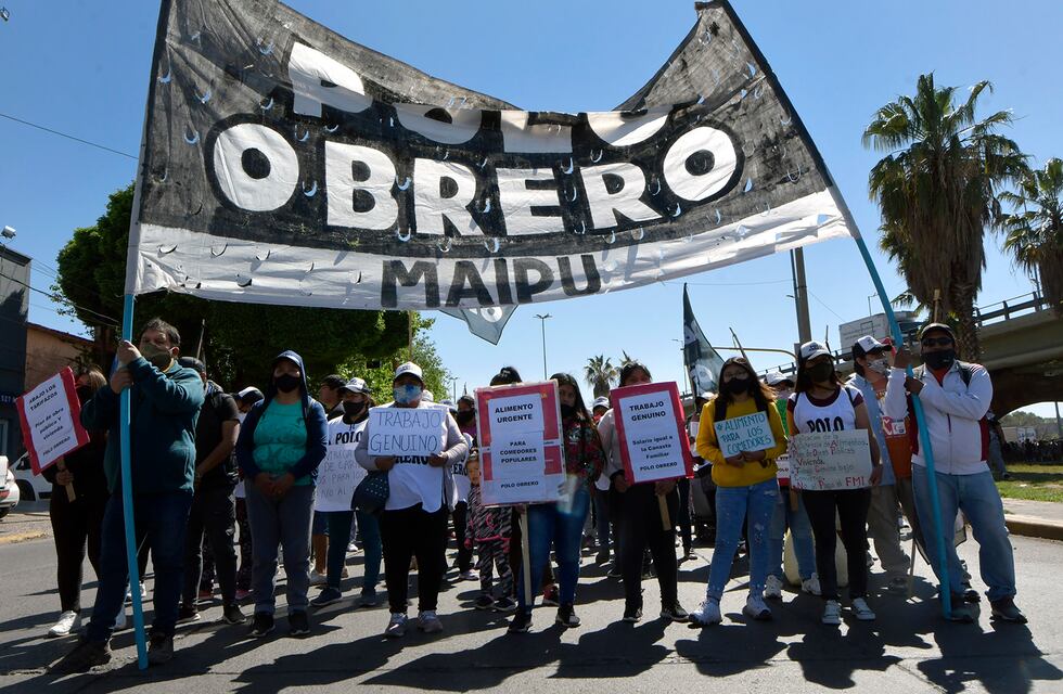 Cortes de tránsito en la Ciudad de Mendoza por manifestación del Polo Obrero