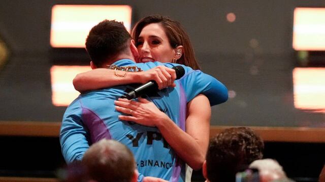 La artista de 43 años fue la estrella del evento organizado por Conmebol.