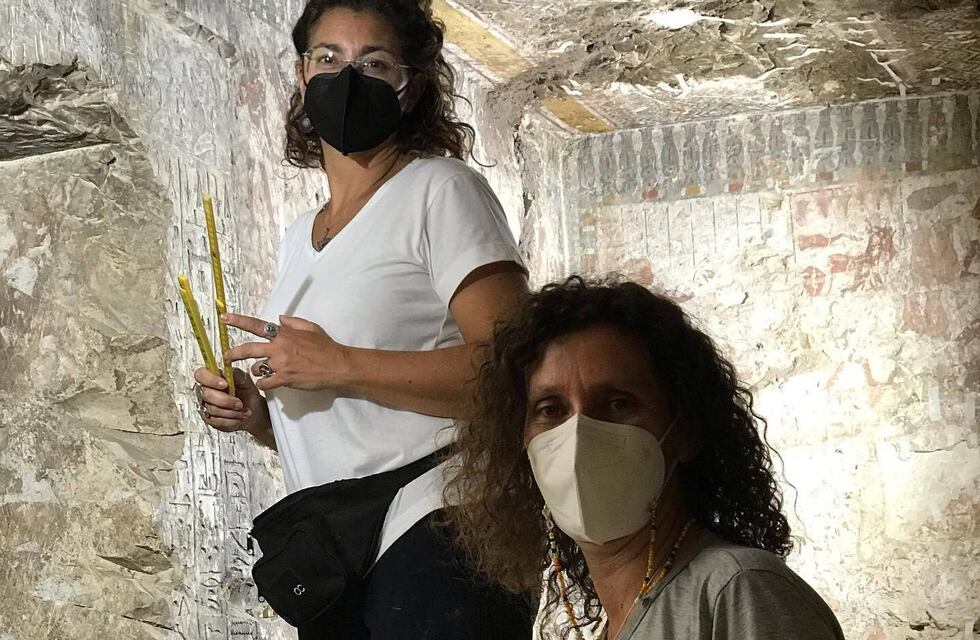 Dos investigadoras de San Rafael fueron parte de una expedición en Egipto