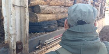 Camión que partió de Misiones fue interceptado con cubiertas de contrabando.