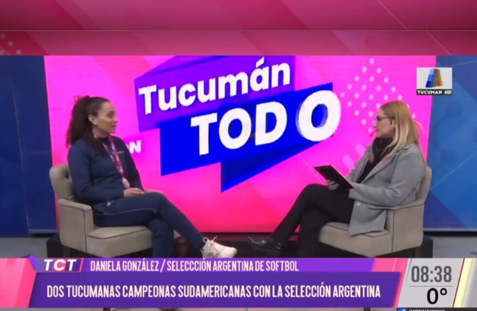 Daniela González, profesora de Educacion Fisica y campeona de softbol