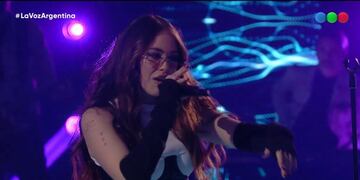 Cecilia Mirabile la rompió en los Play Off y sigue en La Voz Argentina.