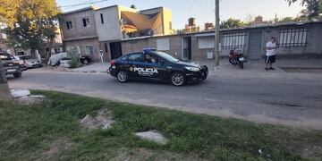 Los disparos se registraron alrededor de las 19 en Demestri al 6000. (@joseljuarezjose)