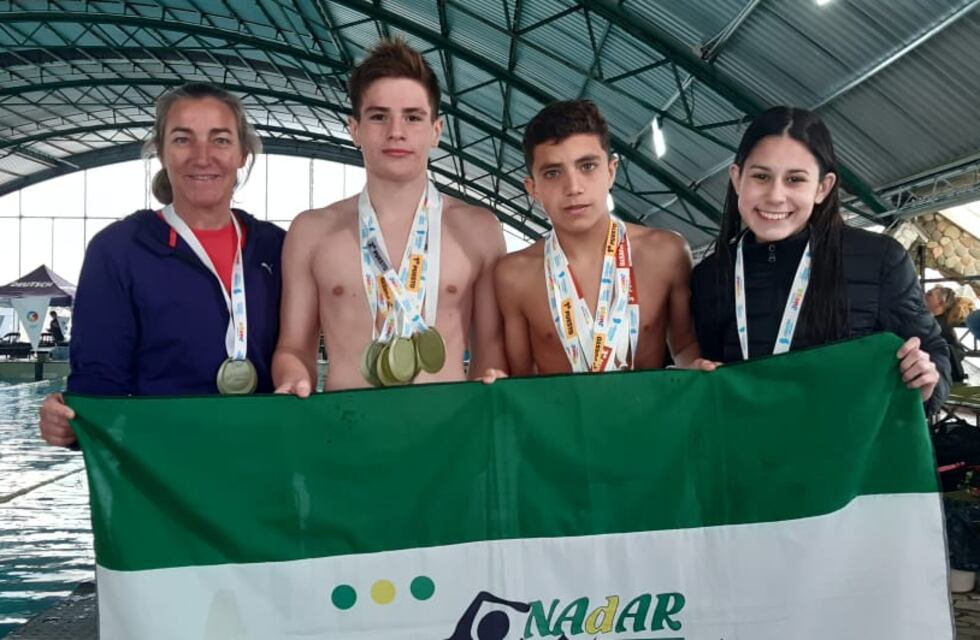 Fabricio Grumelli, Maximiliano Meubry y Paola Beigveder integrarán la Selección Cordobesa de Natación