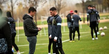 Diego García respondió rápido al llamado de Belgrano y debutaría este viernes. (Pedro Castillo / La Voz)